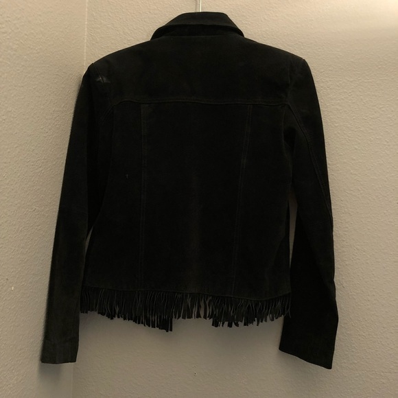 Vintage Suede Fringe Jacket - Picture 6 of 7